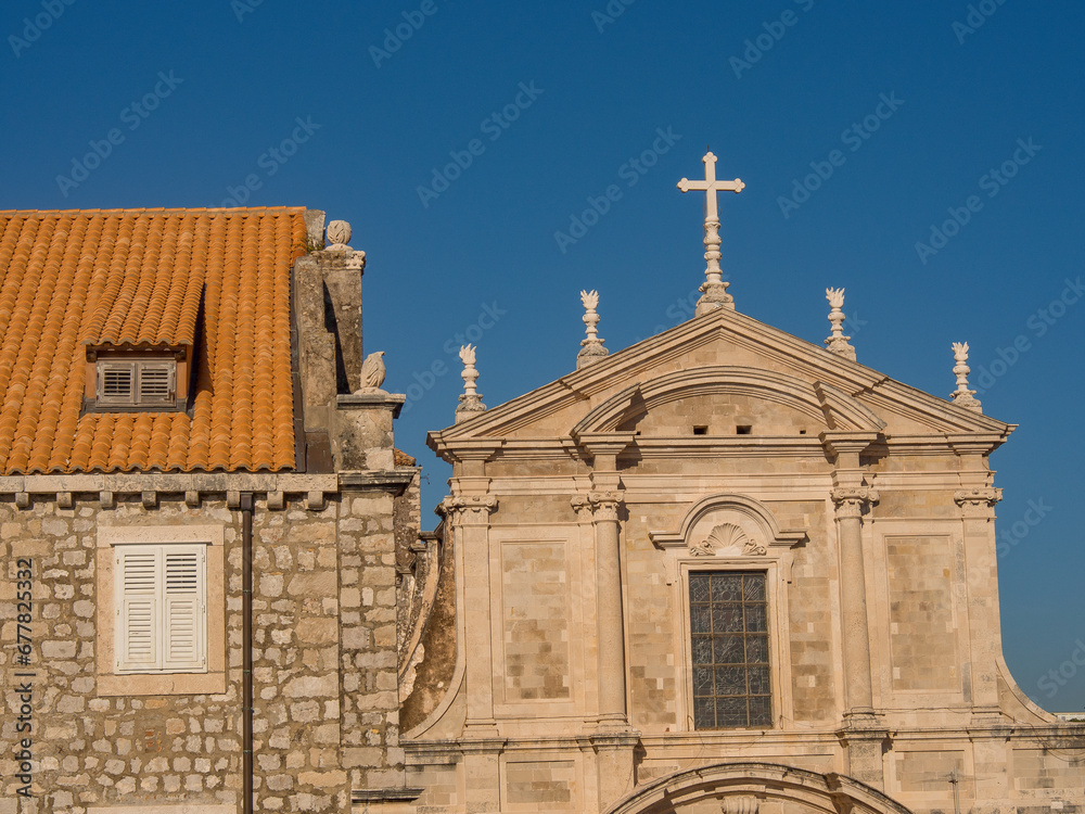 Obraz premium Die Altstadt von Dubrovnik in Kroatien