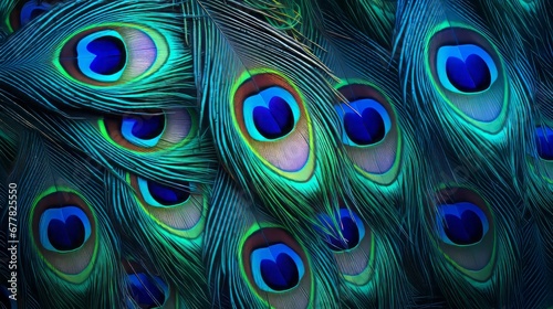 background peacock feathers, 16:9 © Christian