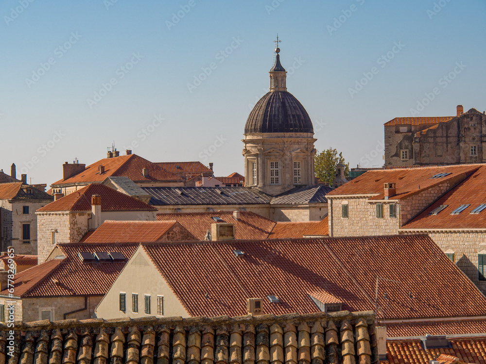Obraz premium Die Altstadt von Dubrovnik in Kroatien