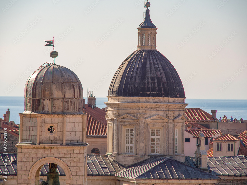 Fototapeta premium Dubrovnik am Mittelmeer