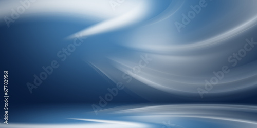 Elegant abstract blue wave design for your awesome ideas