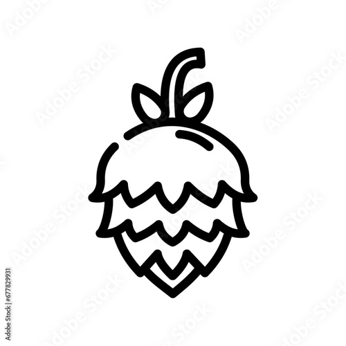 hop vector icon	