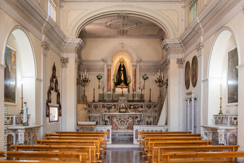 Obraz na płótnie Włoski kościół w salonie