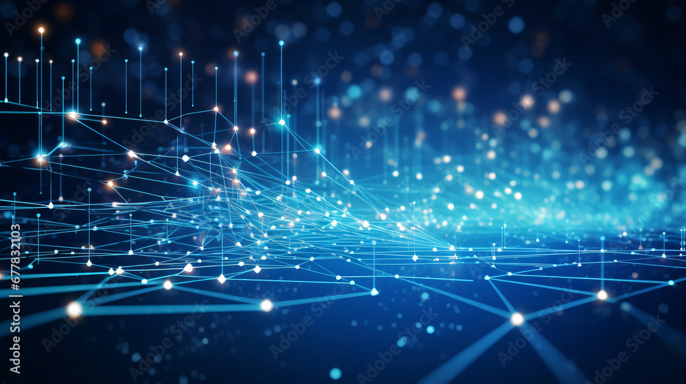 Futuristic big data, AI, cyber universe concept art background. Data connected together. Future of technology concept. Futuristic big data, AI, cyber universe concept art background. Data connected together. Future of technology concept.