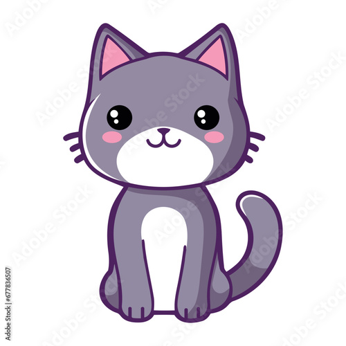cat mascot illustration