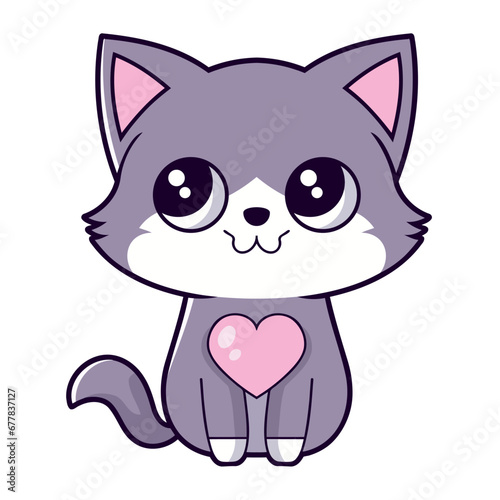 cat mascot icon