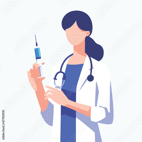 doctor with syringe