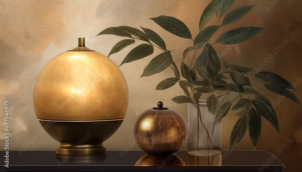 Antique crockery on rustic wooden table exudes elegance and luxury generated by AI Antique crockery on rustic wooden table exudes elegance and luxury generated by AI