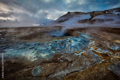Hverir Geothermal Area, Northern Iceland