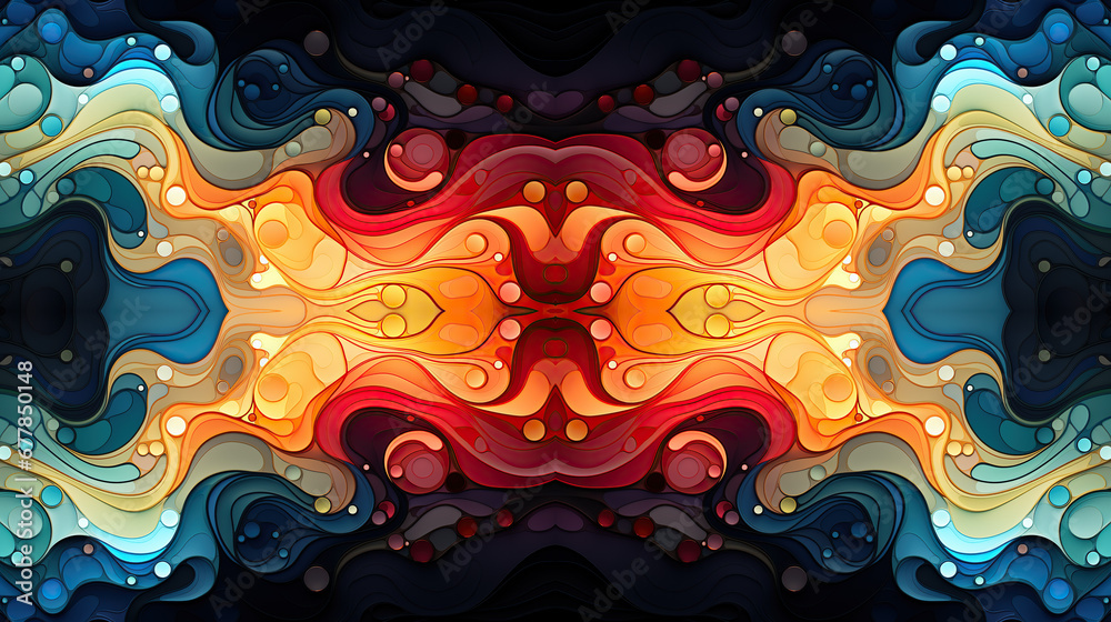 seamless symmetrical abstract background pattern seamless symmetrical abstract background pattern