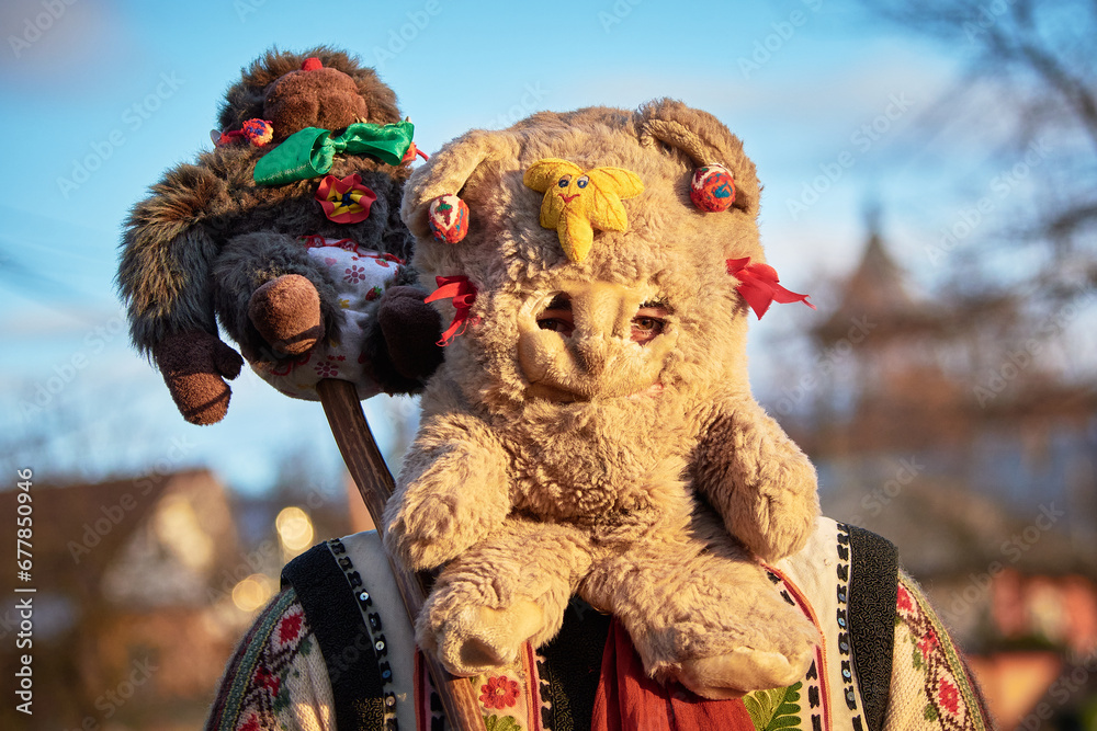 New Year's masks, traditions, carolers and customs in Romania