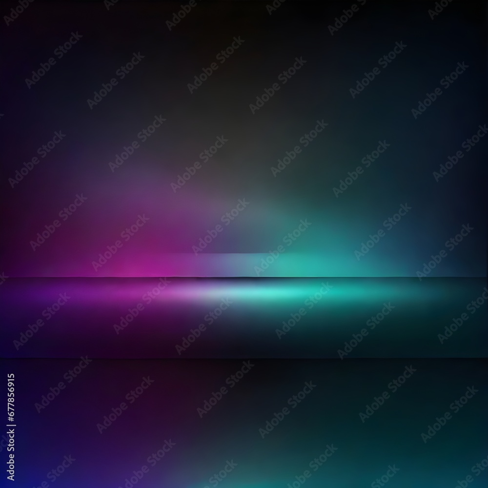 Dark color blurred gradient background that blends subtle shading and textures into an intriguing visual effect, wallpaper, background, Generative Ai