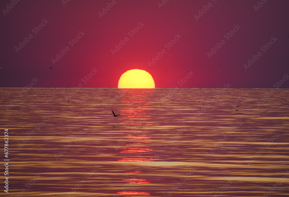 sunrise at the Black Sea, Romania