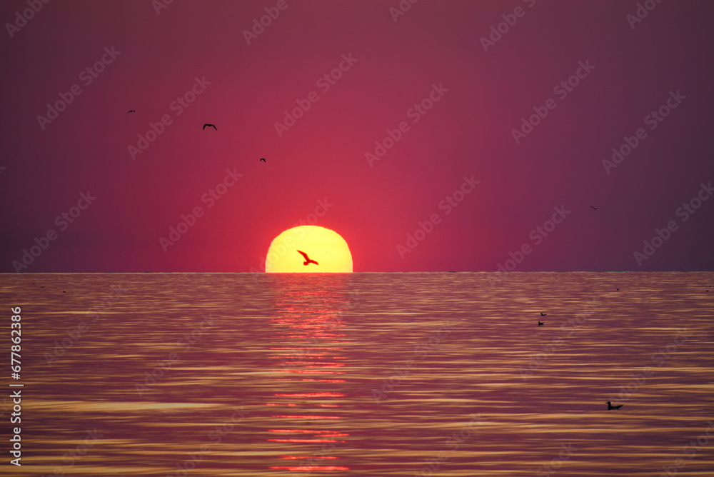 sunrise at the Black Sea, Romania