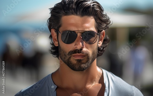 A handsome billionaire