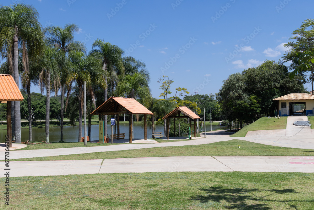 Engordadouro Park in the city of Jundiai, Sao Paulo, Brazil