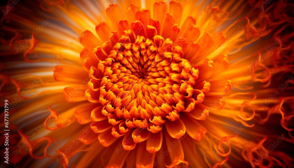 Vibrant gerbera daisy, a symbol of love and freshness generated by AI Vibrant gerbera daisy, a symbol of love and freshness generated by AI