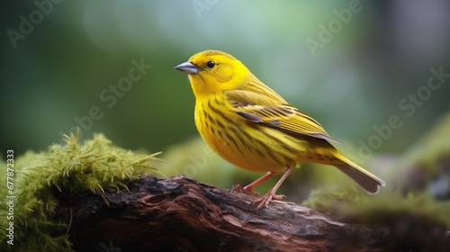 Majestic Melody: Finch Songbird Symphony