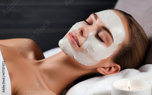 Beautiful woman is caring o...