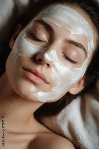 Beautiful woman is caring o...