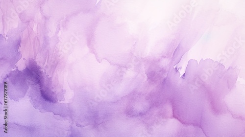 Royal Hues: Abstract Purple Watercolor Paper Texture for Web Banners 
