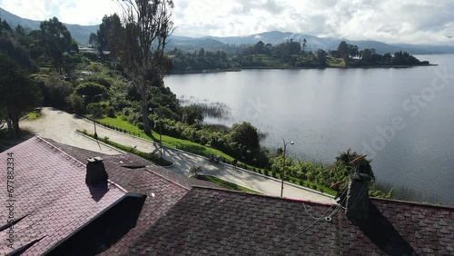 lake the Cocha in Colombia photo