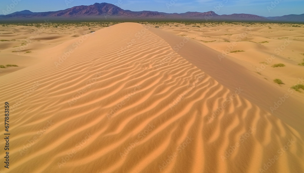 Tranquil scene of majestic mountain range in remote African wilderness generated by AI Tranquil scene of majestic mountain range in remote African wilderness generated by AI