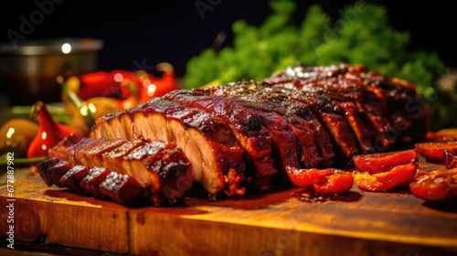 Wallpaper Mural Peking Roast Lamb Natural Colors , Background For Banner, HD Torontodigital.ca