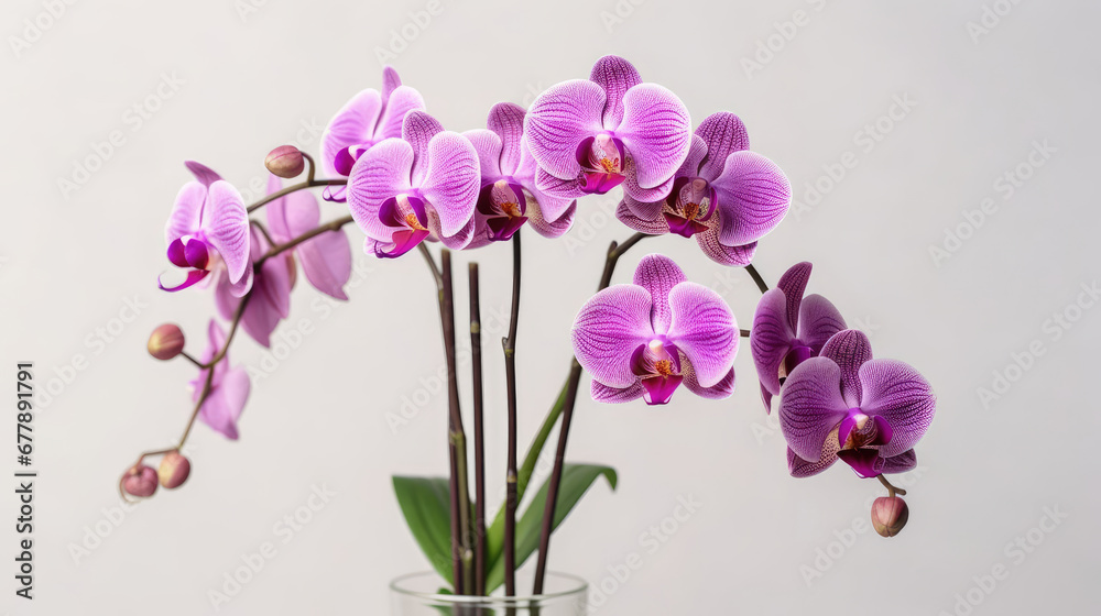 Fototapeta premium Orchid Natural Colors , Background For Banner, HD