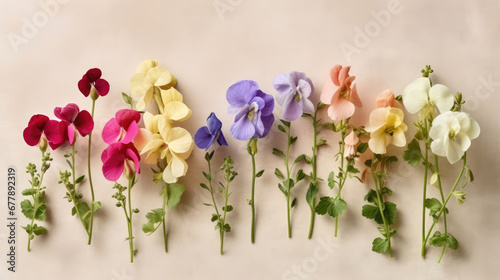 Pea Flower Natural Colors , Background For Banner, HD