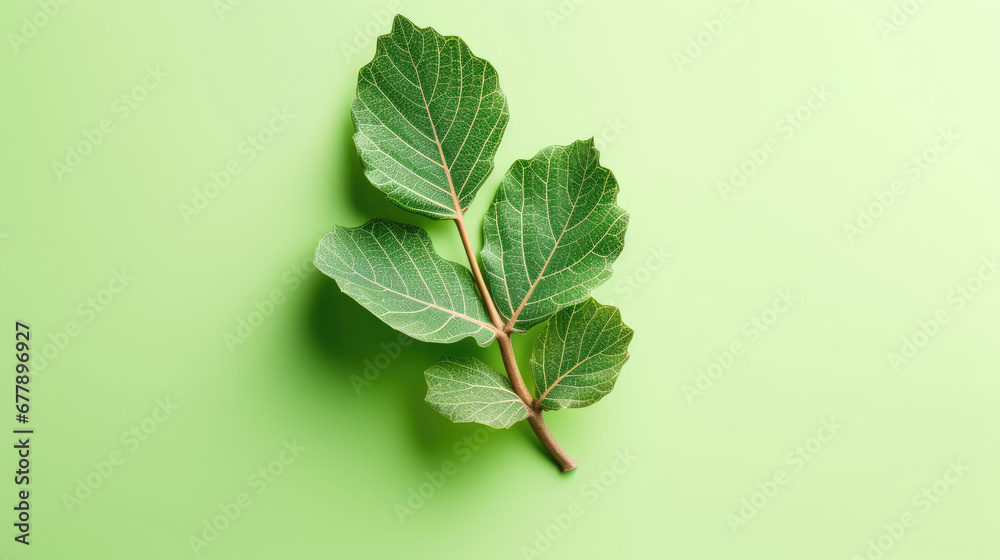 Obraz premium Fig Leaf Natural Colors , Background For Banner, HD