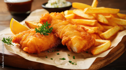 Fish And Chips Natural Colors , Background For Banner, HD