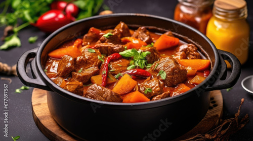 Goulash Natural Colors , Background For Banner, HD