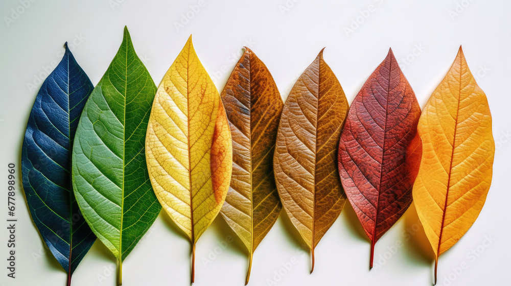 Obraz premium Croton Leaf Natural Colors , Background For Banner, HD