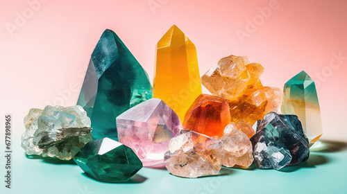 Crystal Natural Colors , Background For Banner, HD