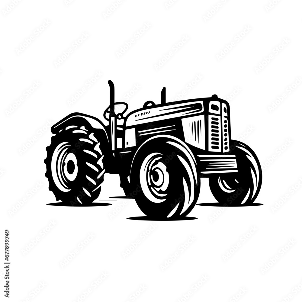 Tractor Vector