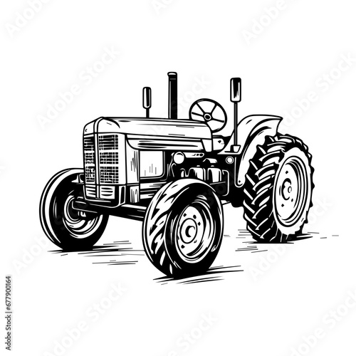 Tractor Vector