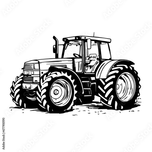 Tractor Vector