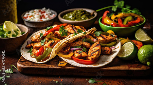 Chicken Fajitas Natural Colors Minimalis , Background For Banner, HD