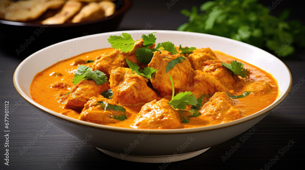 Chicken Korma Natural Colors Minimalist  , Background For Banner, HD