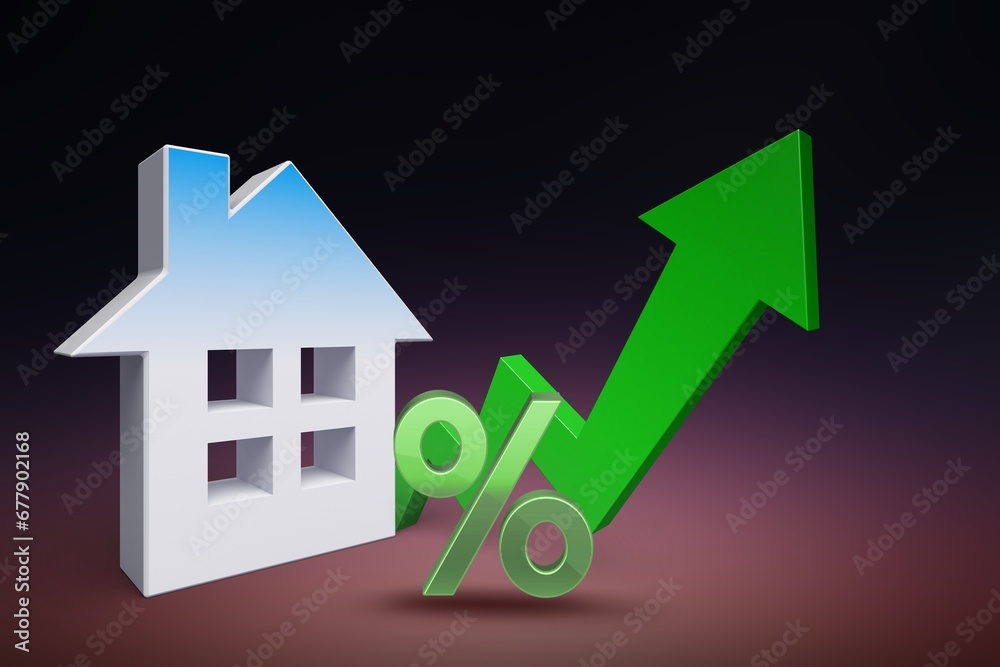 Home tax concept, real estate rates concepts. Home tax concept, real estate rates concepts.