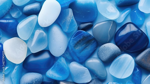 Blue Chalcedony Natural Colors Minimalist, Background For Banner, HD