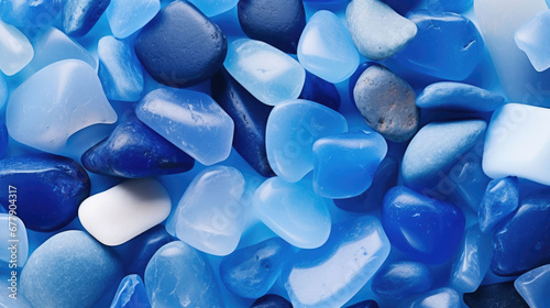 Blue Chalcedony Natural Colors Minimalist, Background For Banner, HD