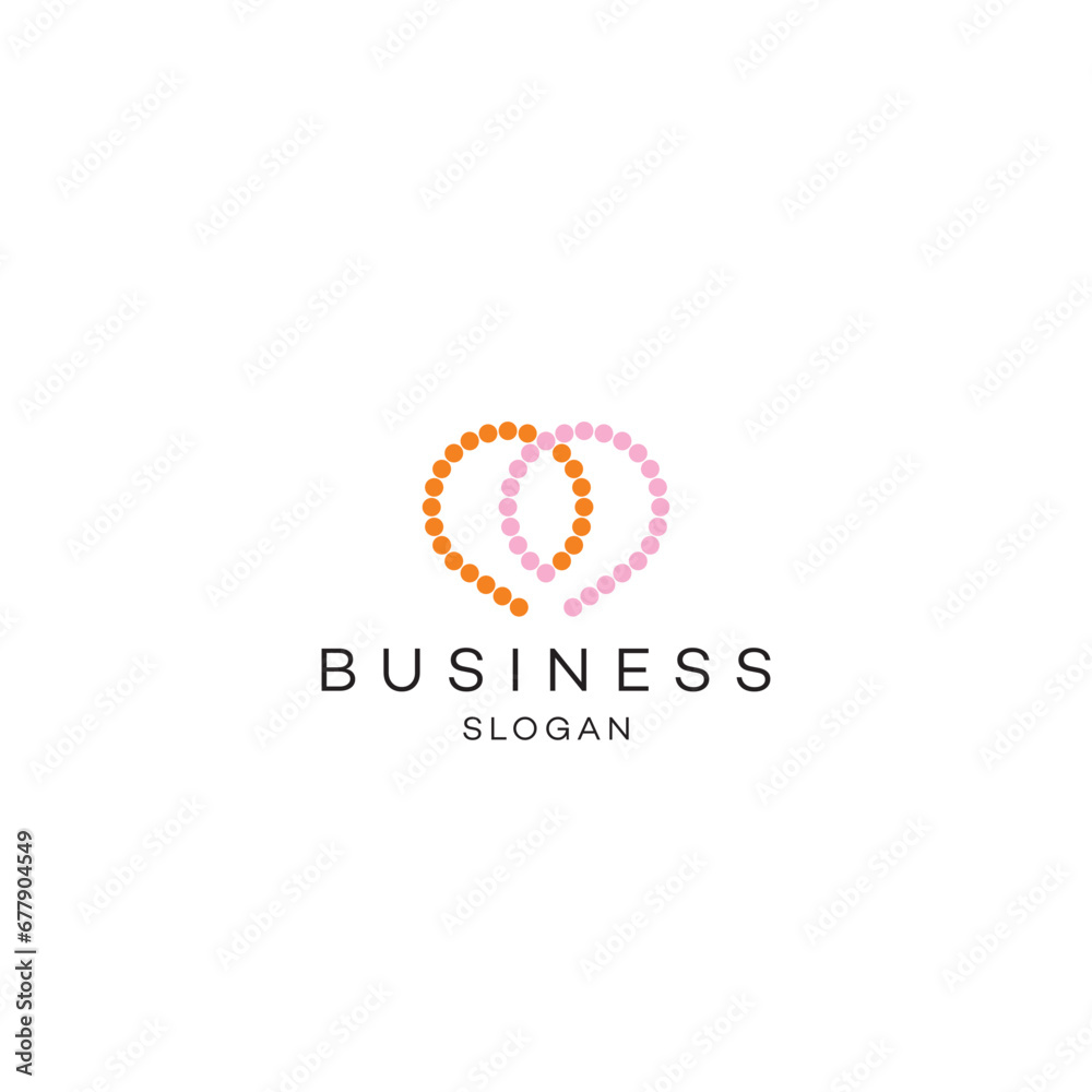 Heart dotes love premium business solution abstract Logo Icon design vector modern minimal style illustration emblem sign symbol logotype Heart dotes love premium business solution abstract Logo Icon design vector modern minimal style illustration emblem sign symbol logotype