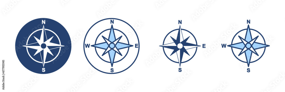 Compass icon vector. arrow compass icon sign and symbol Compass icon vector. arrow compass icon sign and symbol