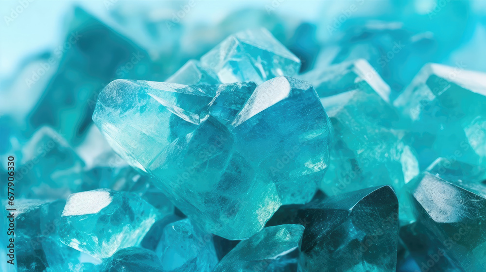 Aquamarine Natural Colors Minimalist, Background For Banner, HD