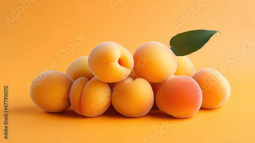 Apricot Natural Colors Minimalist Bright , Background For Banner, HD