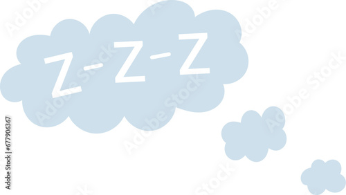 Sleeping Z Cloud