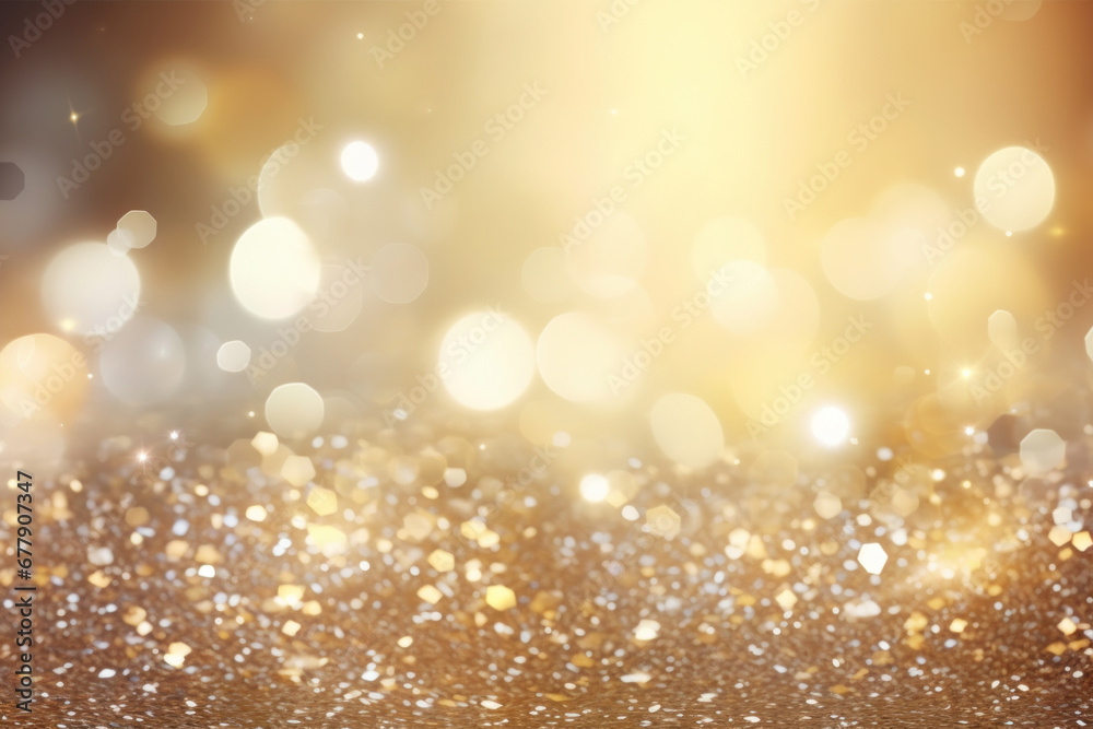 beautiful festive golden defocused glitter glitter background beautiful festive golden defocused glitter glitter background