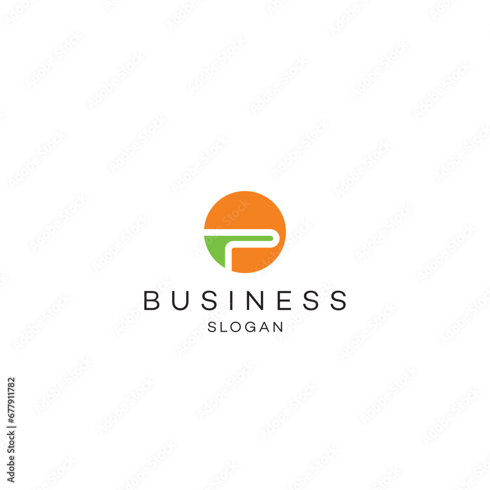 Rounded letter p innovative global typography tech premium business solution Abstract Logo Icon design vector modern minimal style illustration emblem sign symbol logotype Rounded letter p innovative global typography tech premium business solution Abstract Logo Icon design vector modern minimal style illustration emblem sign symbol logotype